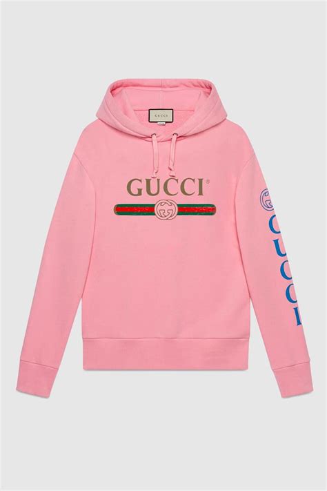 gucci in pink shirt|gucci pink sweatshirt.